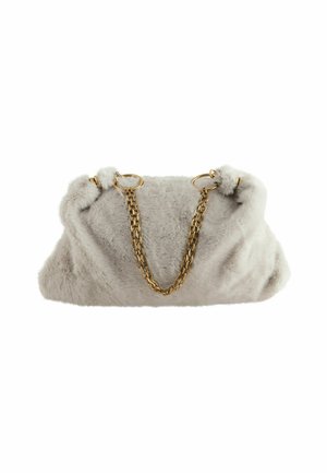 REGULAR FIT - Kabelka - grey faux fur