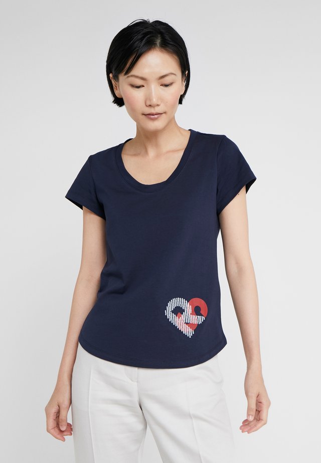 T-shirt med print - nuit