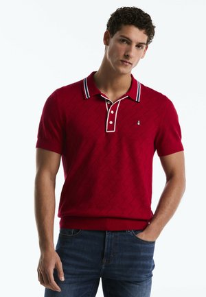 Original Penguin, ORIGINAL PENGUIN MENS SHORT SLEEVE COLLAR PETE  POLO - Poloshirt - red