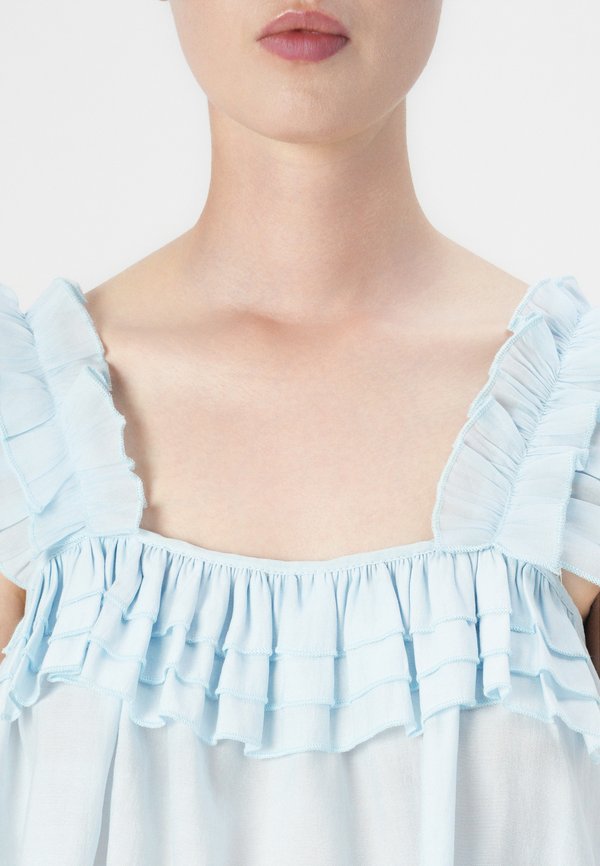 VMCLARA FRILL - Blouse - ice water3