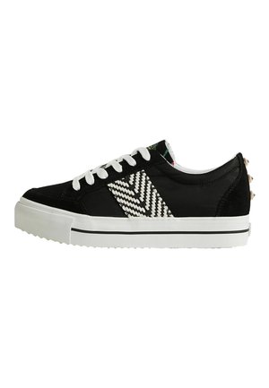 WITH ETHNIC BAND - Trainers - black