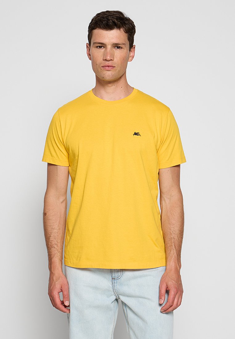 ETRO T-shirt basic geel ETRO T-shirt basic geel