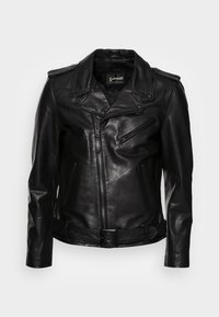 Schott Lederjacke - black