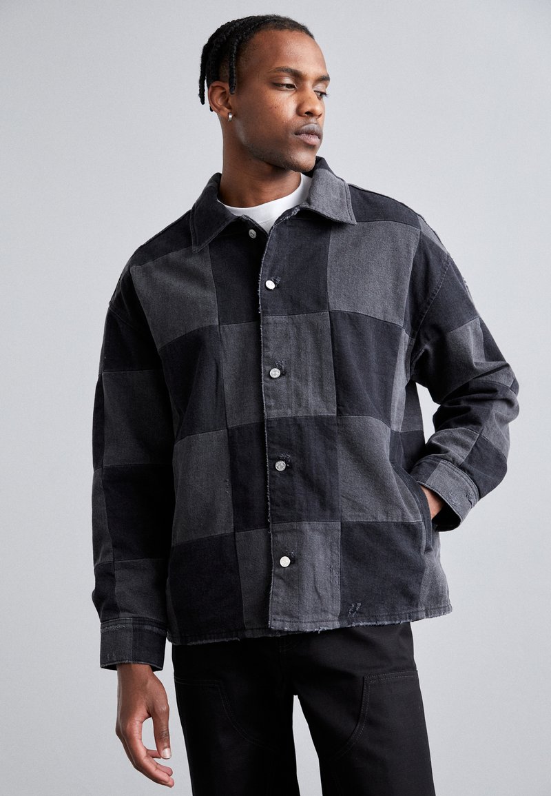 FRAME Denim jacket - monochrome noir/grey denim - Zalando.ie