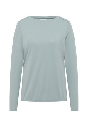 IN UNIFARBE - Langarmshirt - blau