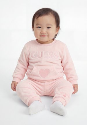 Guess, SET  - Tepláková súprava - pink sugar