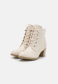 Marco Tozzi Schnürstiefelette - cream