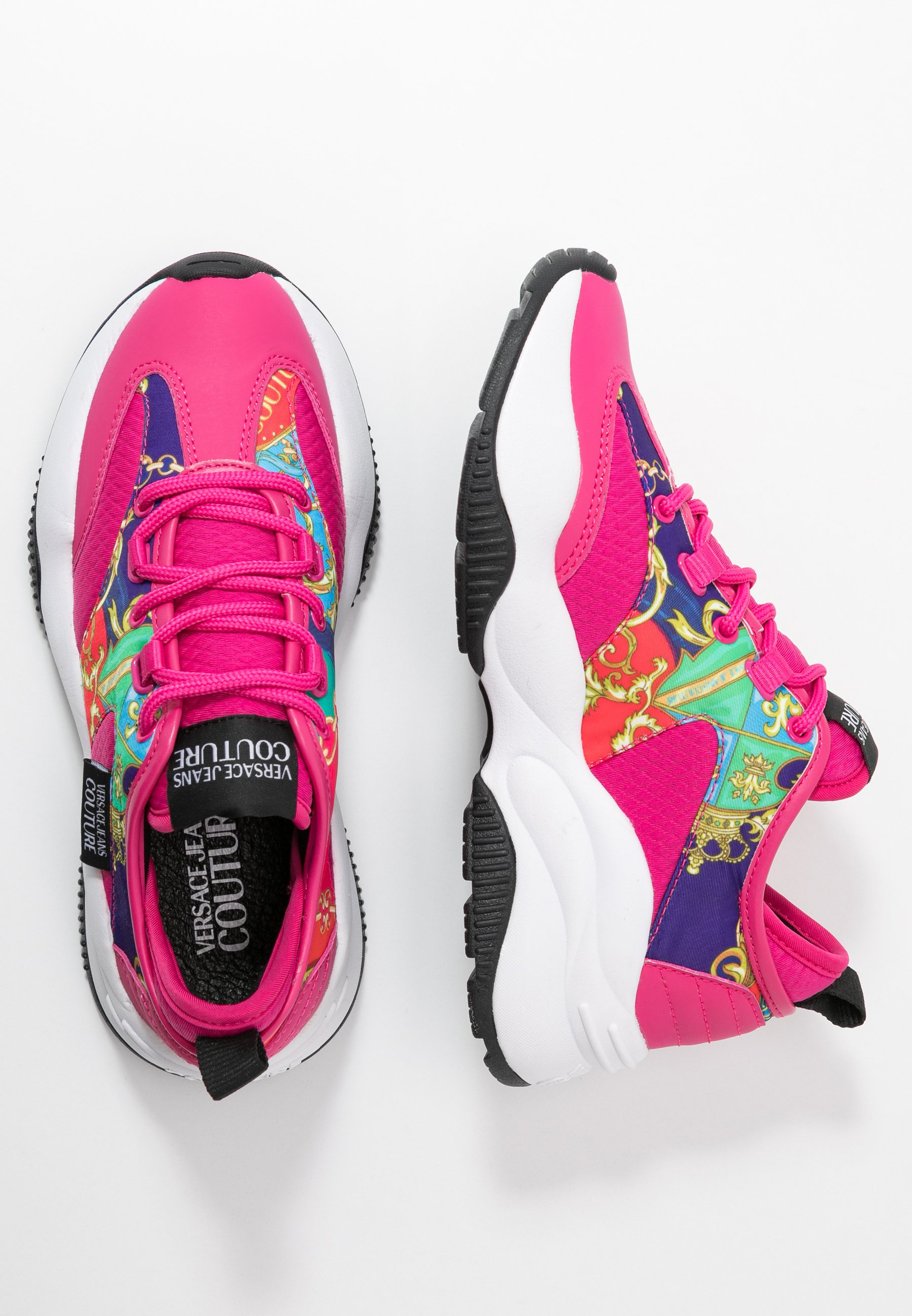 Versace Jeans Couture CHUNKY SOLE Joggesko multicolor Versace Jeans Couture Joggesko multicolor Zalando.no