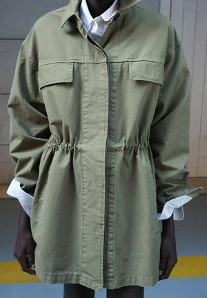 Mango, Veste en jean - khaki