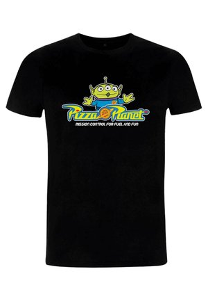 PIXAR UNISEX PIZZA ARCADE  - Print T-shirt - black