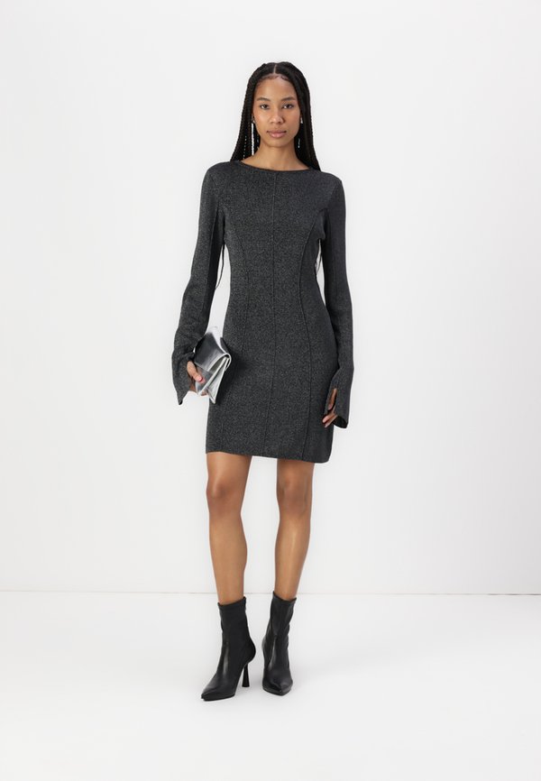 LUCKYMD - Cocktail dress / Party dress - dark silver2
