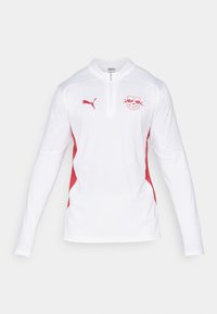 RB LEIPZIG TRAINING 1/4 ZIP TOP - Equipación de clubes - white/club red