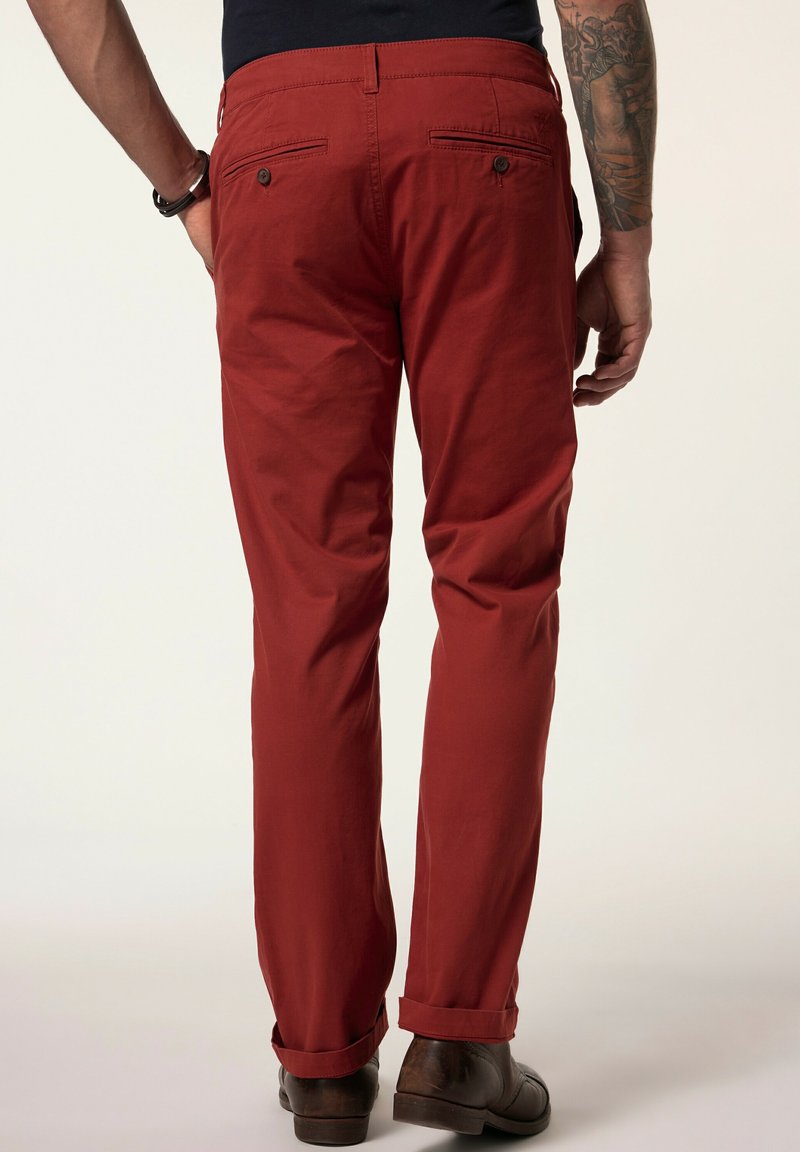 JP1880 GRANDES SPÉCIAL VENTRE Chino marsala red/rosso Zalando