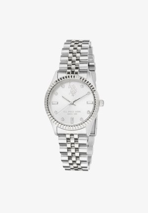 U.S. Polo Assn., Watch - silver-coloured white