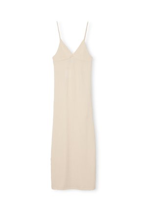 INSIDE, TIRANTES - Vestido largo - beige