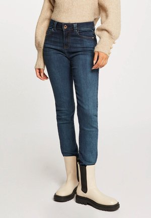 HIGH-WAISTED SLIM  - Jeans slim fit - blue