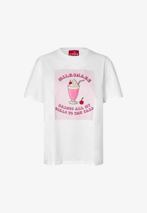 Cras, BEATRICECRAS T-SHIRT - Μπλουζάκι με στάμπα - white