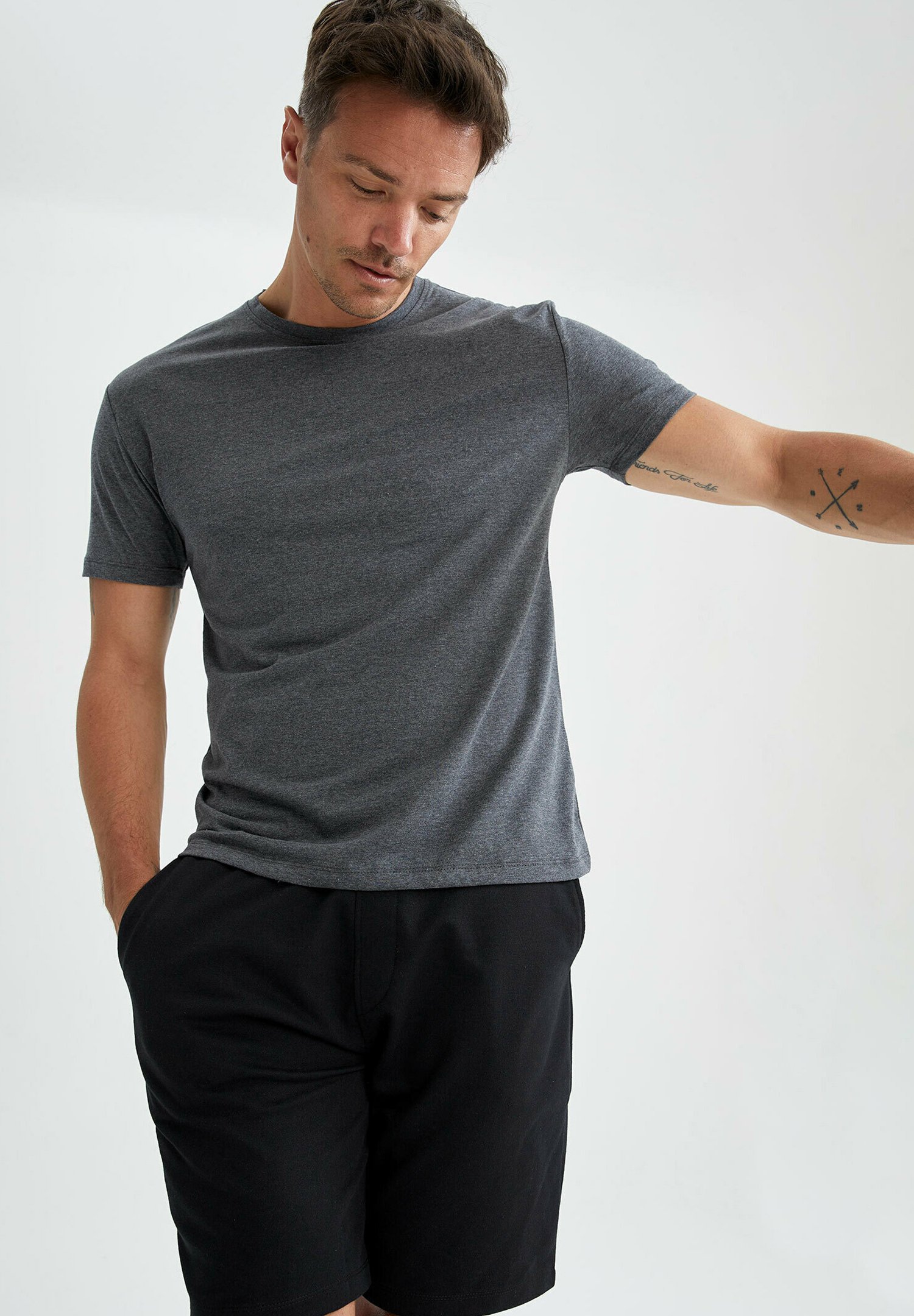 Herrer 2 PACK - T-shirts basic Herrer 2 PACK - T-shirts basic