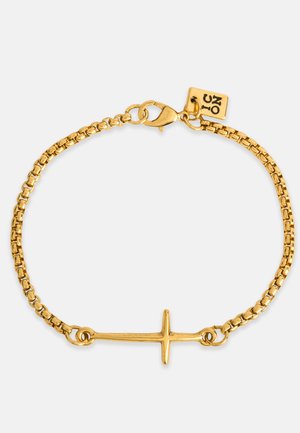 MERGER CROSS CHAIN UNISEX - Náramok - gold-coloured