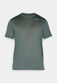 TEE RESET - Sportiniai marškinėliai trumpomis rankovėmis - vintage green/matte silver