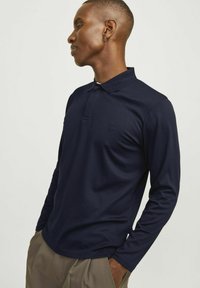 Jack & Jones PREMIUM EINFARBIG  - Polo krekls - night sky