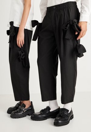 DEMAR BOW TROUSERS UNISEX - Παντελόνι - black
