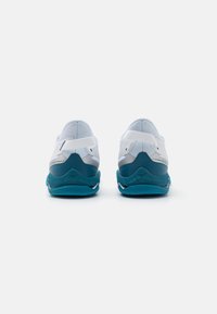 Mizuno WAVE MIRAGE 5 - Handbollssko - white/moroccan blue/silver