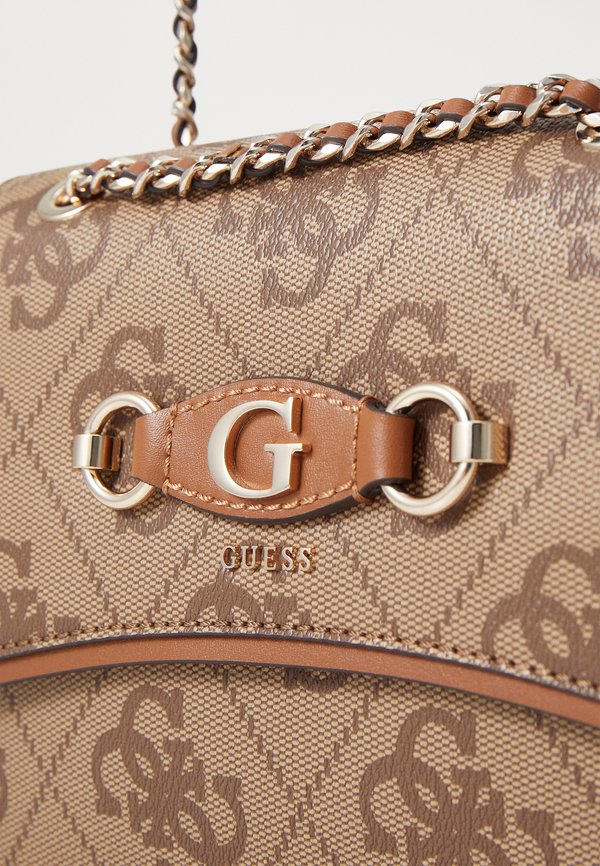 IZZY XBODY - Handbag - latte logo3