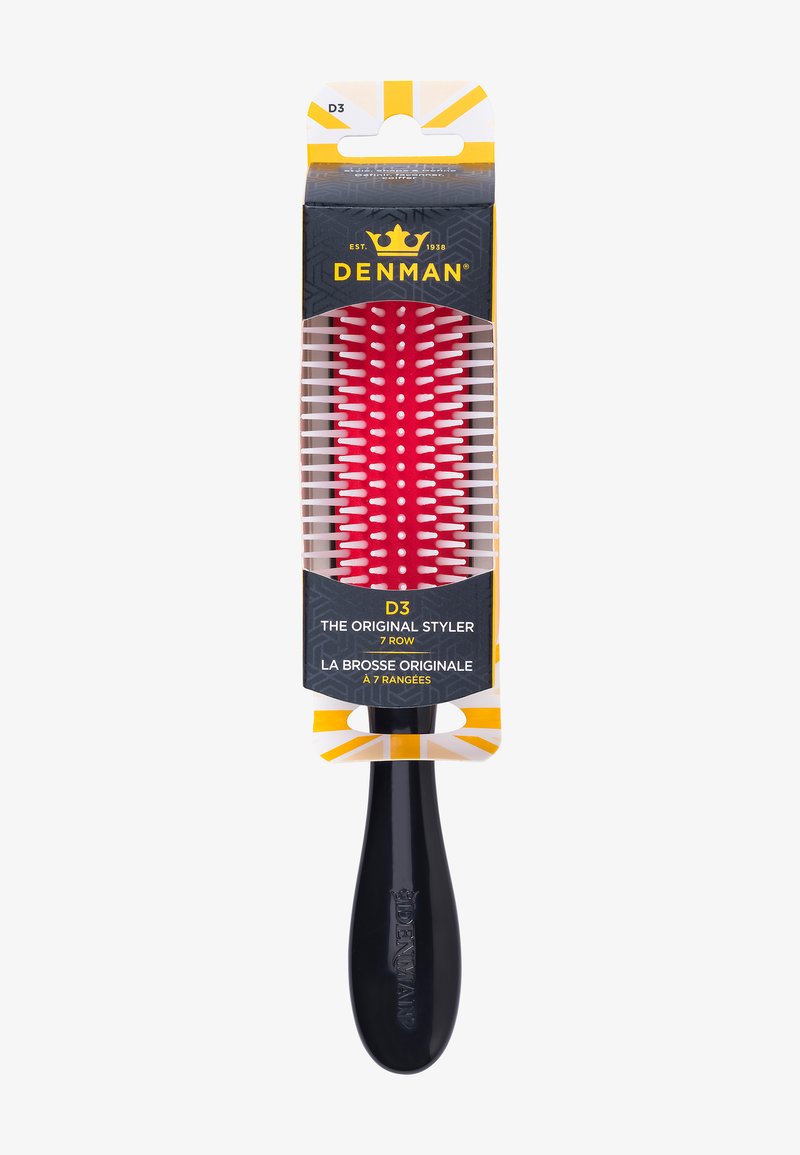 Denman - D3 ORIGINAL STYLER 7 ROW - Borstel - black, Vergroten