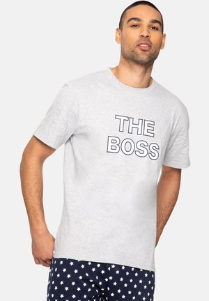 BOSS FAMILY  - Nachtwäsche Shirt - grey marl