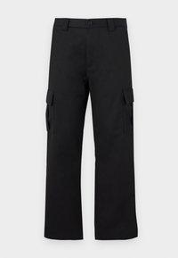 MODULE PANT - Pantalon cargo - black rigid