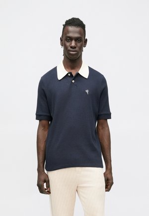 Pikeepaita - dark navy/ecru