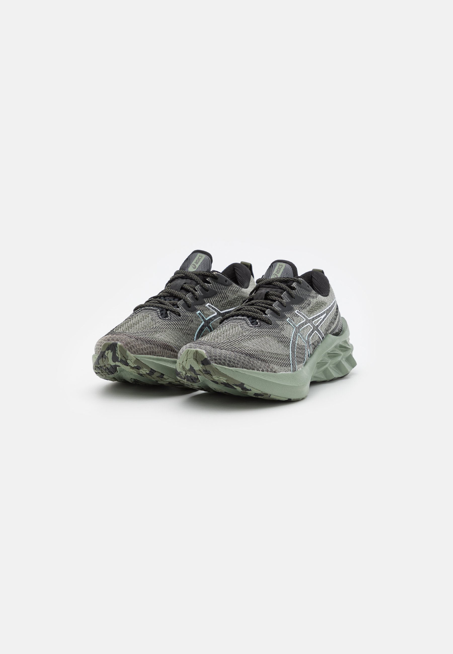 ASICS NOVABLAST 2 LE - Hardloopschoenen neutraal - olive/white/kaki -  Zalando.nl