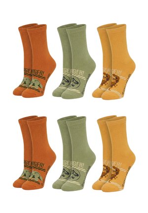 Jurassic World PACK OF 6        - Calze - mehrfarbig