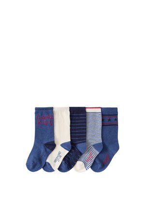 Vertbaudet, VERTBAUDET PACK OF 5 PAIRS OF "COOL KIDS" SOCKS FOR BOYS - Socks - night blue