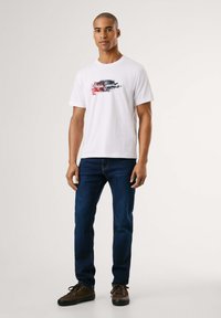 Pepe Jeans TREY TEE - Apdrukāts T-krekls - white
