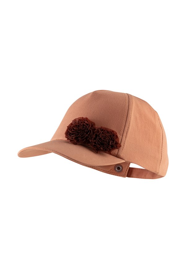 BLUMEN - Cap - bräunlich