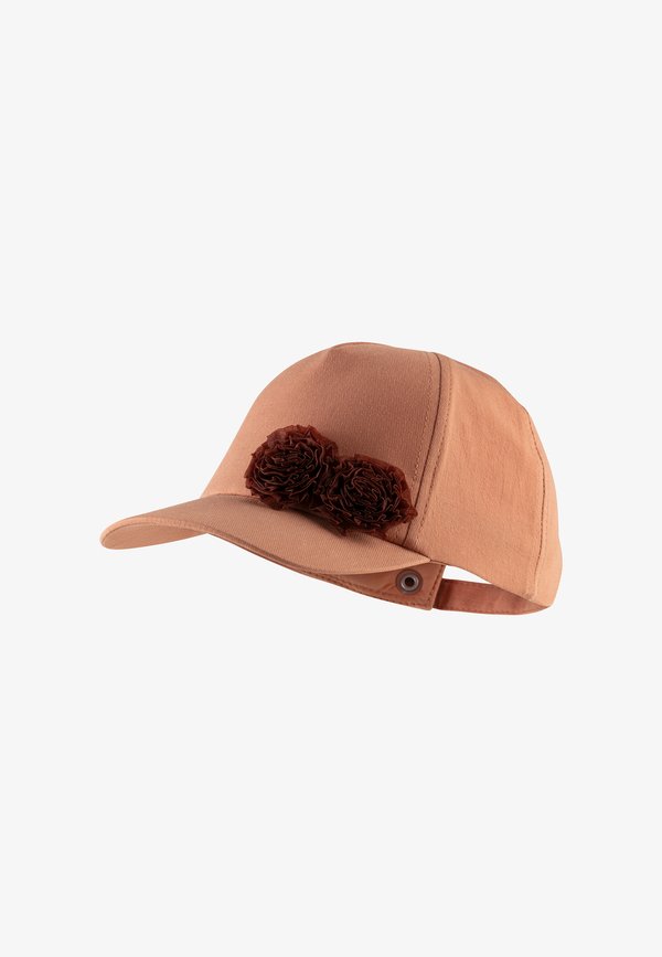 BLUMEN – Cap – bräunlich