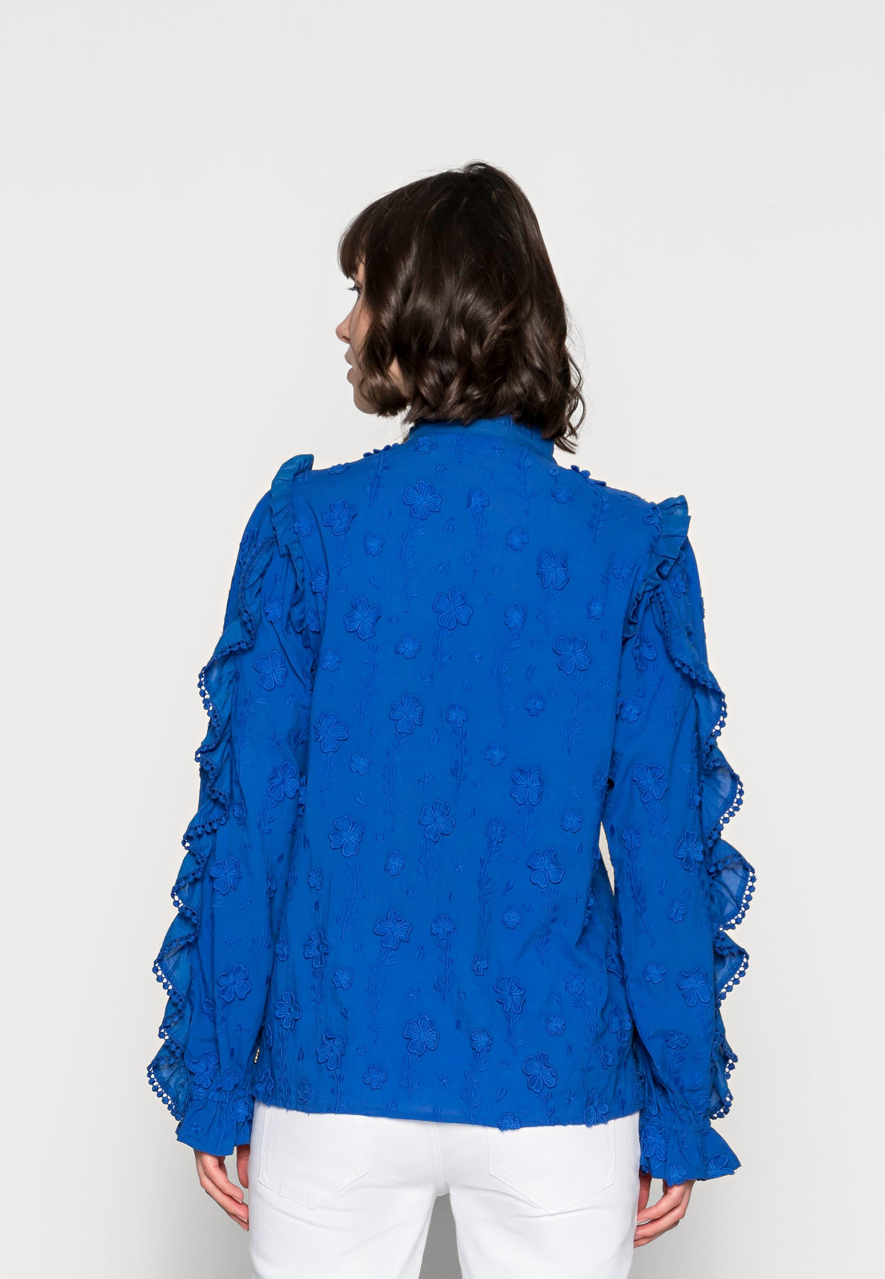 Fabienne Chapot JOSEFIN BLOUSE - Overhemdblouse - cobalt/koningsblauw -  Zalando.nl