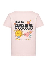 Merchcode KEEP ON SUNSHINE  - T-shirts print - pink