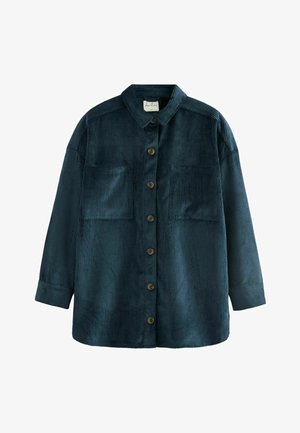 LOOSE FIT SHACKET - Užsagstoma palaidinė - navy blue