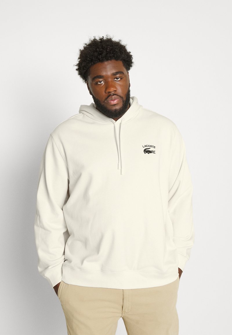 Lacoste PLUS SIZE Hoodie blanc/offwhite Zalando.co.uk