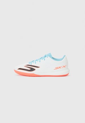 SKX 2 UNISEX - Football Boots Indoor - white/turquoise/pink