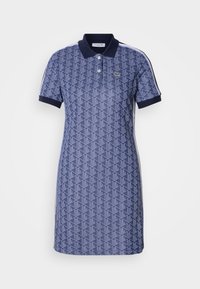 Não selecionado, navy blue/delphinium