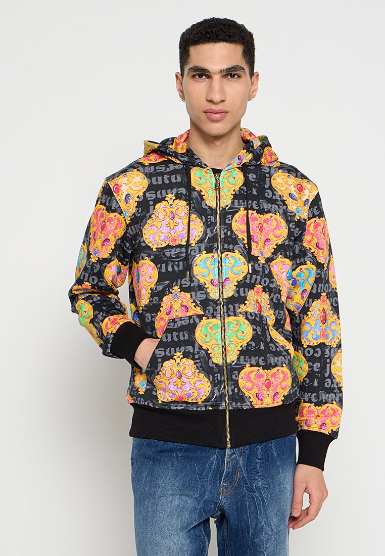 Versace Jeans Couture Sweater met rits meerkleurig