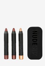 NUDESTIX MINI KITS BERRY NUDE METALLIC EYE - Make-up Set - praia/maroon