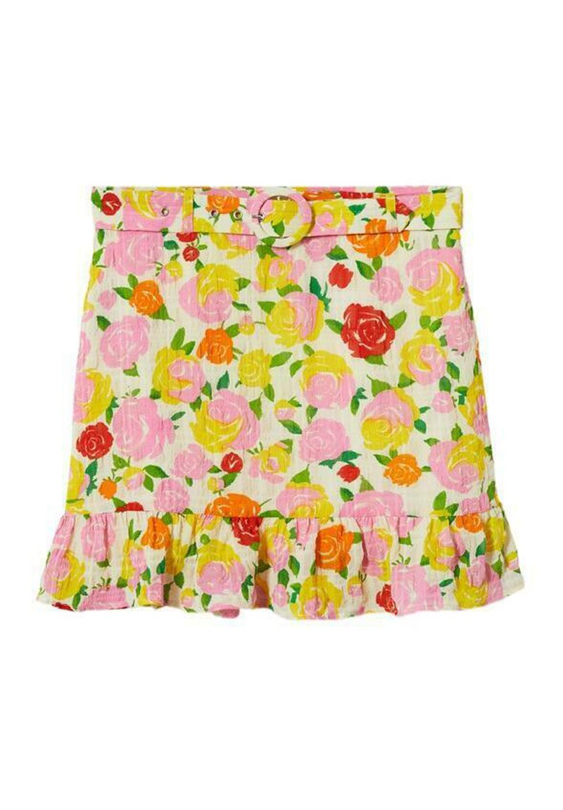 Mango Minirok geel Mango Minirok geel