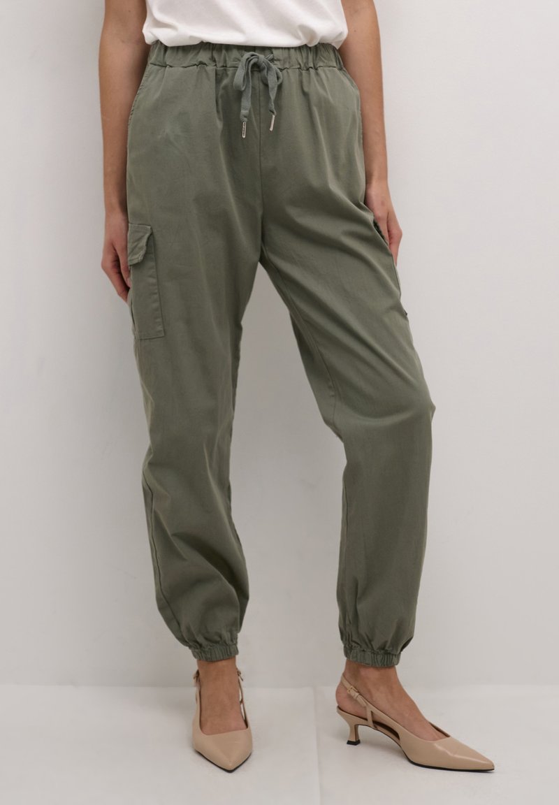 Cream Cargobyxor - grey khaki