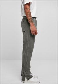 Urban Classics SLIT - Pantalon de survêtement - darkshadow
