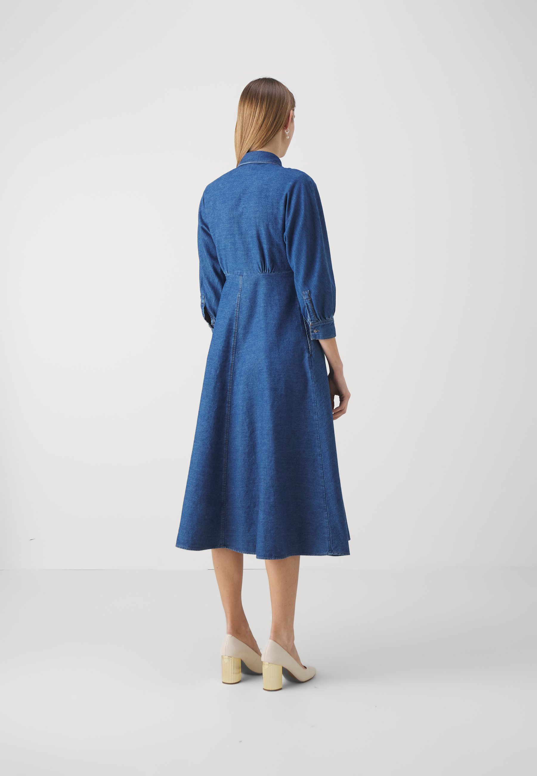 WEEKEND MaxMara YEMEN - Shirt dress - blue - Zalando